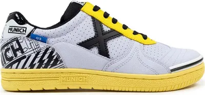Produktbild von Munich G-3 448 Hallenfußballschuhe Grau EU 34 Jungen,Mädchen Grau EU 34
