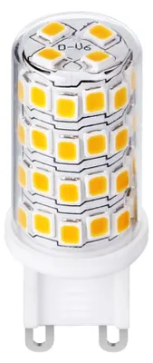 Produktbild von hoftronic LED Lampe G9 4,5W 500lm 2700K Dimmbar CRI 90 Weiß IP20