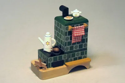 Produktbild von Rauchofen mit Herd (13cm) von Richard Glässer