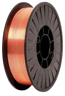 Image de LogistSystem Bobine de fil plein en acier, fil rigide MIG/MAG 1,0 mm, bobine de 5 kg de gaz de protection