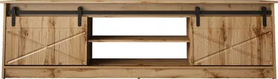 Produktbild von Furniture24 Kommode Granero mit 2 Schiebetüren Wohnzimmerschrank Old Wood