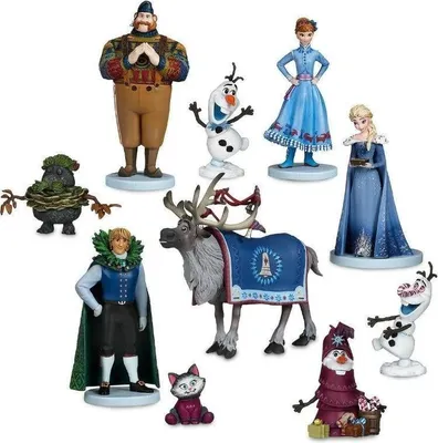 Obrázek produktu pro Figurky Ledové Království 2| Frozen 10 Ks - (K72234)