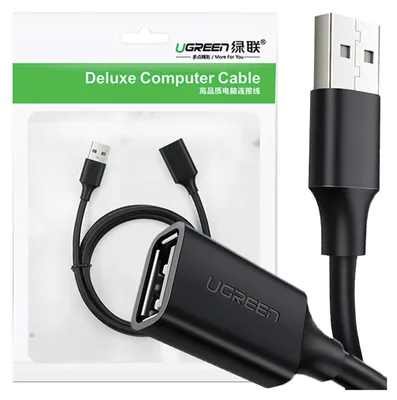 Immagine prodotto di Ugreen Cavo di prolunga Usb 2.0 Us103, 1,5M (nero)