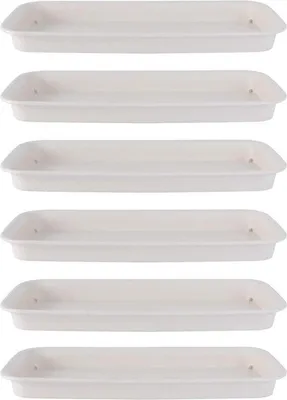 Immagine prodotto di Fioriera da balcone in plastica, vaso rettangolare per piante