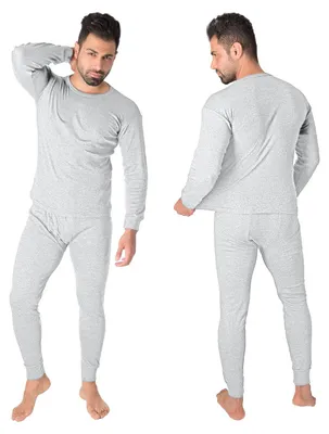 Produktbild von Black Snake Thermounterwäsche Herren Set Unterhemd lange Unterhose - 3XL - Grau