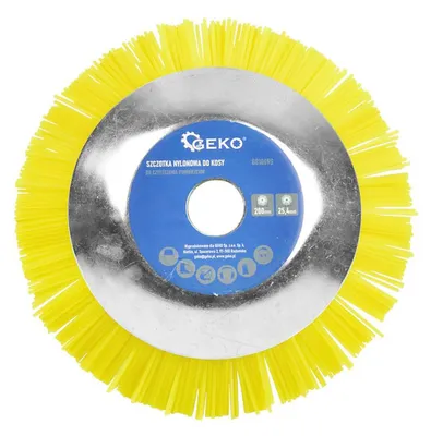 Obrázok produktu pre Nylonová kefa - kotúč pre krovinorez 200 x 25,4mm