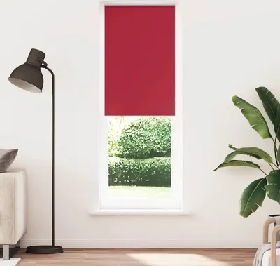 Immagine prodotto di Maison Exclusive - Tenda oscurante rossa 80x230 cm Larghezza tessuto 75,7 cm Poliestere