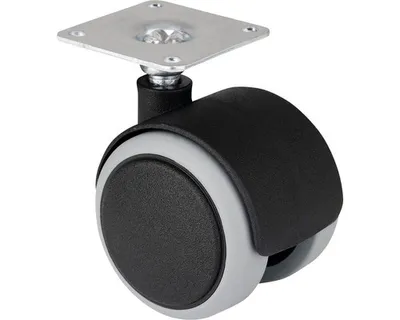 Obrázek produktu pro Nábytkové kolečko s destičkou, Ø 50 mm, nosnost 50 kg
