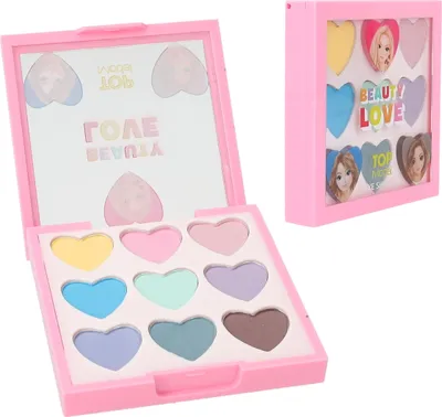 Produktbild von Lidschatten Palette TOPModel BEAUTY and ME, 9 Farben, Inhalt: 9x0,5g