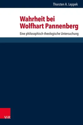 Produktbild von Leppek, T: Wahrheit bei Wolfhart Pannenberg