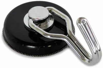 Immagine prodotto di Master Magnetics 7580 gancio magnetico rotante con forza di trazione 1,47 mm, diametro 0,54 mm, nero