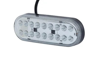 Zdjęcie produktu dla Lampa tylna prawa 12 V LED HELLA uniwersalna do różnych pojazdów.