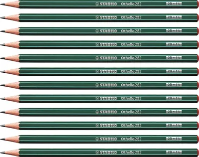 Produktbild von Bleistift - STABILO Othello - 12er Pack - Härtegrad B