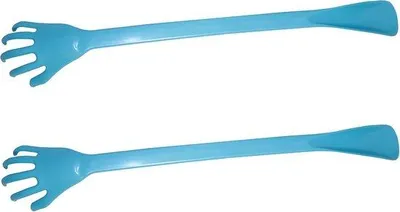 Productafbeelding van Set van 2 Lange Schoenlepels voor Rug en Schoen, Handvorm, 48.5 cm