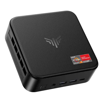 NiPoGi Pinova E3B Mini PC - AMD Ryzen 7-5825U - 16 GB DDR4 - 512 GB M.2 S-ATA - Windows 11 Pro