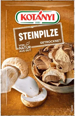 Produktbild von Kotanyi Steinpilze mild aromatisch nussartiger Geschmack 20g