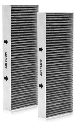Image de 2 filtres à charbon actif pour hotte aspirante Bora Basic - filtres de remplacement