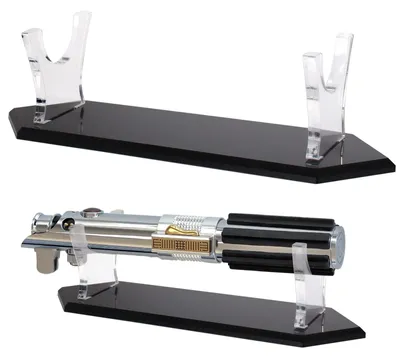 Acryl-Lichtschwertständer, transparent, für Schwerter & Katanas
