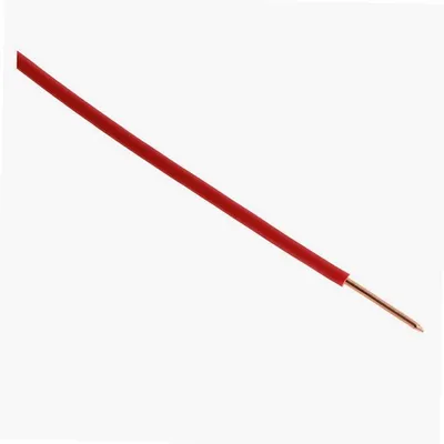 Produktbild von ZENITECH Stromversorgungskabel HO7V-U 2,5mm² Rot - 25m