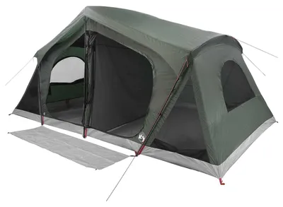 Obrázok produktu pre vidaXL Chata-stan olivovo zelená 480 x 273 x 205 cm polyester a oceľ