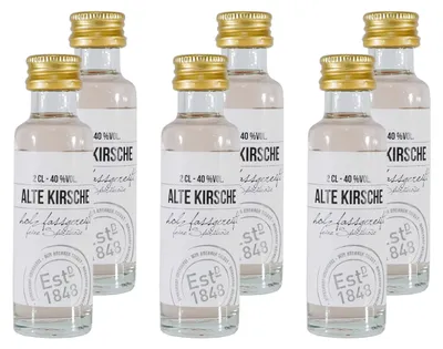 Produktbild von Birkenhof Alte Kirsche Obstbrand (25 x 0,02L)