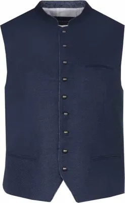 Produktbild von Trachtenweste Leinburg navy 52