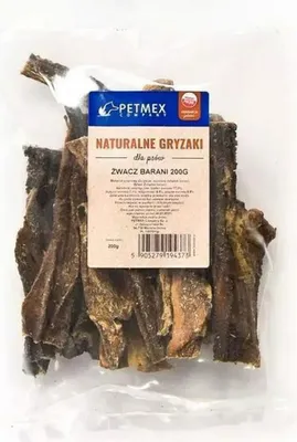 Obrázek produktu pro Svačinka pro psy Petmex Ovčí rum 200 g