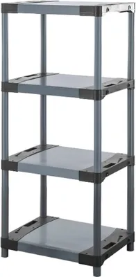 Produktbild von Kunststoffregal BIG GREY BEAR | Low | HxBxT 138x60x46cm | Fachlast 160kg | Grau