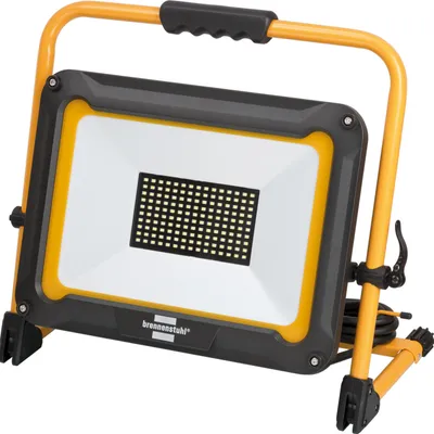 Produktbild von Brennenstuhl LED Baustrahler JARO 9050 M (100W, 10000lm, 6500K, IP65, LED Arbeitsstrahler mit Schnellspannverschluss und 5m Kabel)