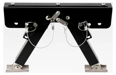Produktbild von Stufenstabilisator Set für Wohnmobile, Höhenverstellbar von 7 cm bis 29 cm, Zubehör für Außenstufen