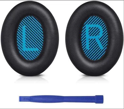 Immagine prodotto di Cuscinetti auricolari blu per cuffie