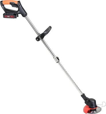 Produktbild von Izrielar Akku Rasentrimmer 21V mit 2 Akkus, Freischneider mit mehreren Messern, kabelloser Gartentrimmer