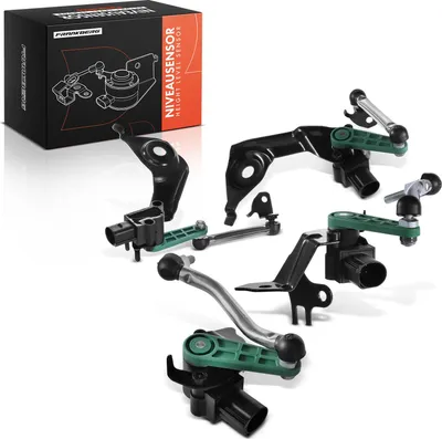 Produktbild von Frankberg 4x Höhensensor Vorne Hinten für Audi A4 8K B8 A5 8T 8F7