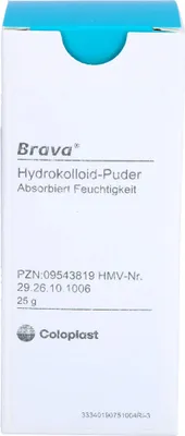 Produktbild von Brava Hydrokolloid Puder bei Hautirritationen bei Stomaversorgung, 25 g Puder