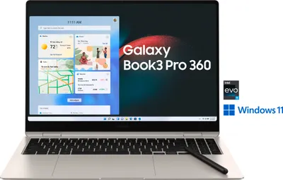 Produktbild von Samsung Galaxy Book3 Pro 360 Intel® Core™ i7 i7-1360P Hybrid (2-in-1) 40,6 cm (16") Touchscreen WQXGA+ 16 GB LPDDR5-SDRAM 512 GB SSD Wi-Fi 6E (802.11ax) Windows 11 Home Beige