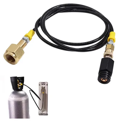 CO2-Adapter Hochdruckschlauch 1,5 m für W21.8-14 CO2-Tank