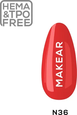 Produktbild von N36 Neon UV Nagellack 8 ml Makear