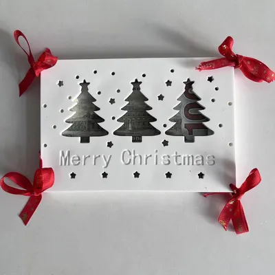 Productafbeelding van Siliconen mallen, gietvormen, kerst, geldcadeau, kerstboom, eland, voor knutselwerkzaamheden