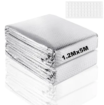 Zdjęcie produktu dla Folia izolacyjna z podwójnego aluminium do izolacji termicznej