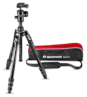 Productafbeelding van Manfrotto Befree Advanced camerastatiefset met draaiklem, aluminium