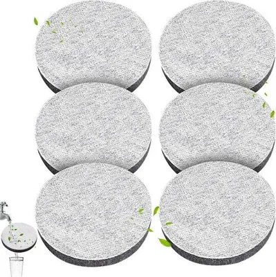 Productafbeelding van Filterplaatset voor waterfilterflessen en -kan, 6 stuks - Vermindert chloor en microdeeltjes in leidingwater