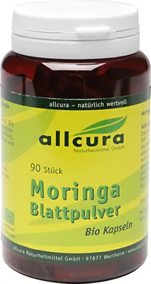 Produktbild von Moringa Blattpulver  Kapseln 90 St