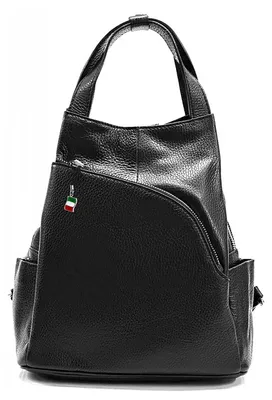 Produktbild von Rucksack schwarz Florence Cityrucksack Leder OTF613S