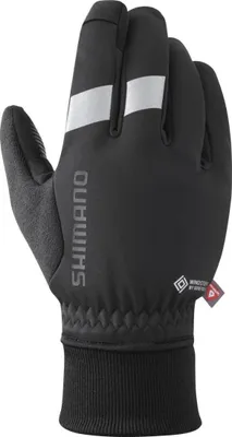 Produktbild von Shimano Fahrrad-Handschuhe WINDSTOPPER Primaloft, schwarz