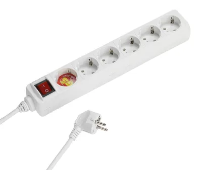 Produktbild von VIVanco™Steckdosenleiste mit 6 Schuko-Anschlüssen