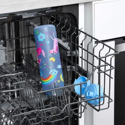 Produktbild von ION8 500 ml bidon Flasche UNICORNS Alaskan Blau - Einhörner