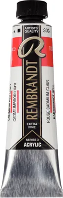 Obrázok produktu pre Rembrandt Akrylová farba v tube 40 ml kadmiovo červená svetlá 303