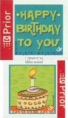 Produktbild von Briefmarken Belgien 2006 Mi 3637I D-3638II D (kompl.Ausg.) postfrisch Grußmarken