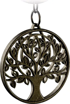 Produktbild von FABACH Lebensbaum Schlüsselanhänger Autumn - Baum des Lebens Anhänger als Glücksbringer für den Schlüsselbund - Tree of Life Schlüsselanhänger in antiker Bronze