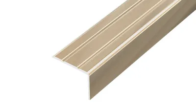 Obrázek produktu pro AP5 schodová lišta samolepící ACARA, hliník elox champagne, 20 mm, 2,7 m